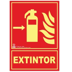 Carteles de extintores