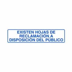 comprar-online-señales-informativas-hojas-reclamacion