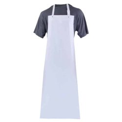 Delantal blanco impermeable
