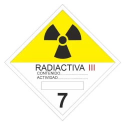 Etiqueta de mercancía peligrosa