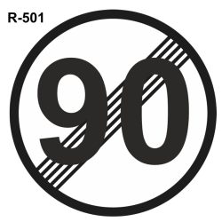 Fin limitación velocidad 90
