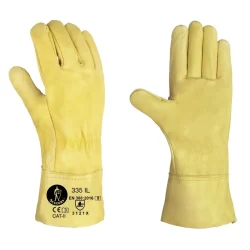 Guantes piel extra largo