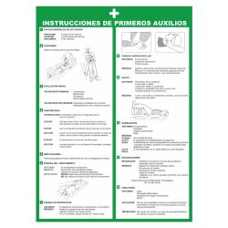 Instrucciones de primeros auxilios