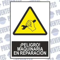 Maquinaria en reparación