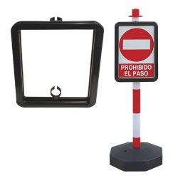 Marcos para postes señalización