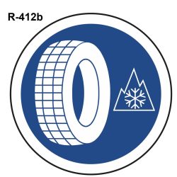 Uso obligatorio neumáticos de invierno