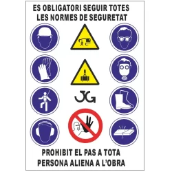 Panel combinado obras en catalán