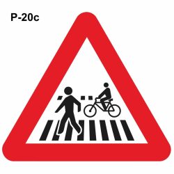 Paso para peatones y ciclistas