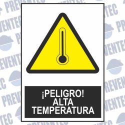 Peligro por alta temperatura