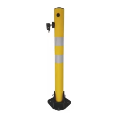 Pilona abatible para parking