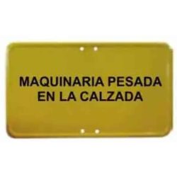 Cartel amarillo complementario