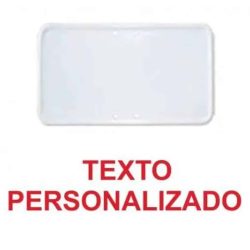 Placas complementarias personalizadas