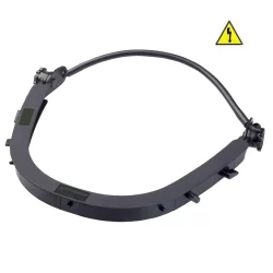 Portavisera dielectrica para pantallas faciales