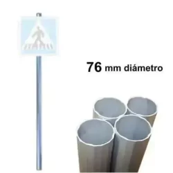 postes de aluminio para señales