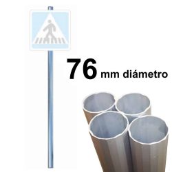 Postes de aluminio para señales