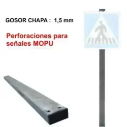 Postes para señales de tráfico