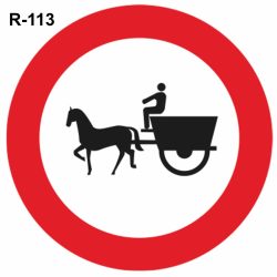 Prohibida la entrada a vehículos