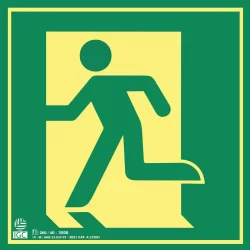 Salida de emergencia a la izquierda