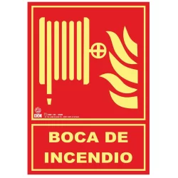 Señal boca de incendio