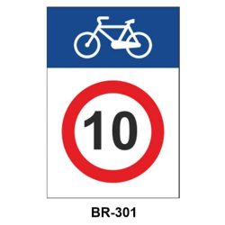 Señal ciclo-ruta BR-301