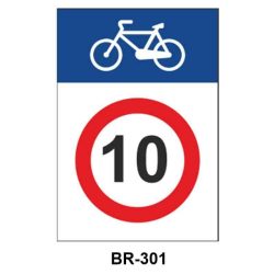 Señal ciclo-ruta BR-301