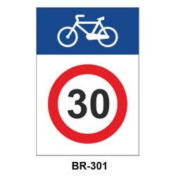 Señalización para ciclo-rutas