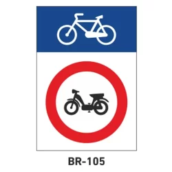 Señal ciclo-ruta BR-105