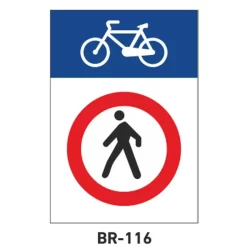 Señal ciclo-ruta BR-116