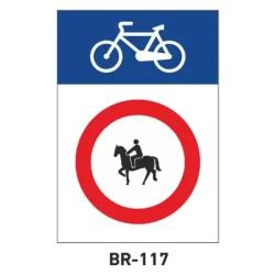 Señal ciclo-ruta BR-117