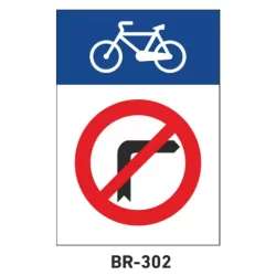 Señal ciclo-ruta BR-302
