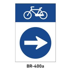 Señal ciclo-ruta BR-400a