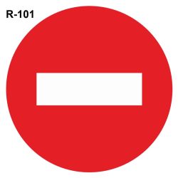 Señal de dirección prohibida