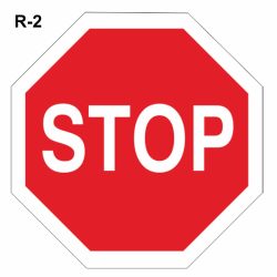 Señal de tráfico stop