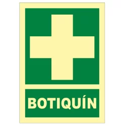 Señal emergencia botiquín