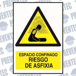 Señal espacios confinados