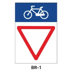 Señal para vía ciclistas