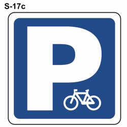 Señal parking para bicicletas