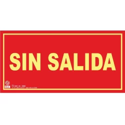 Señal socorro sin salida