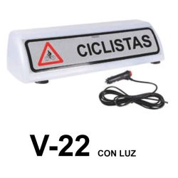 Señal V-22 ciclistas