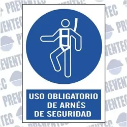 Uso obligatorio arnés
