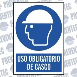 Señal casco de seguridad