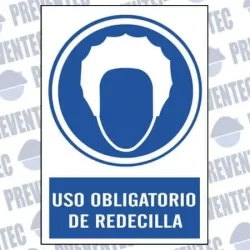 Señal uso obligatorio redecilla