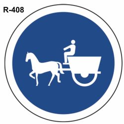 Señales de vía reservada