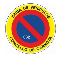 Señales para vados permanentes
