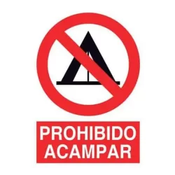 señales-prevencion-prohibicion-acampar