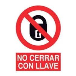 señales-prevencion-prohibicion-no-cerrar-con-llave
