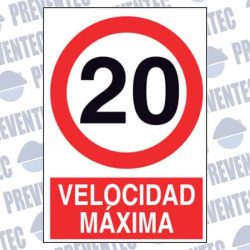 Señales seguridad de velocidad