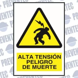 Señalización alta tensión