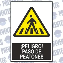 Señalización de peatones
