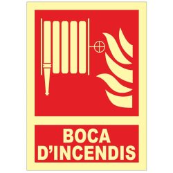 Senyal boca d´incendis